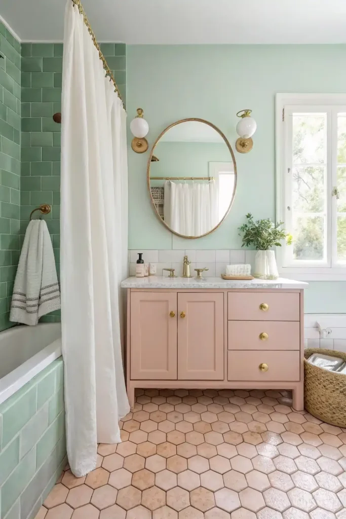 Colorful Bathroom