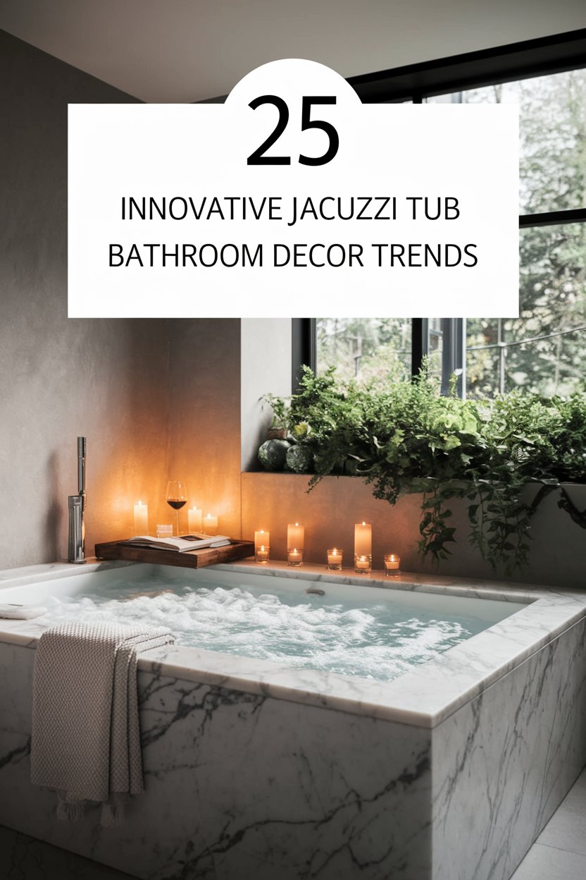 Jacuzzi Tub Bathroom Decor
