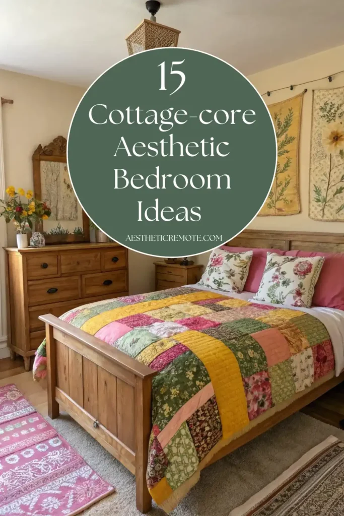 Cottagecore Aesthetic Bedroom